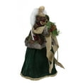 thumbnail image 3 of Northlight 18" Red and Green Angel in a Dress Christmas Tree Topper Accented with Holly Berries -, 3 of 5
