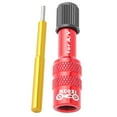 thumbnail image 2 of Bike Front Fork Valve Adapter Bicycle Mountain Downhill Cycling Accessories Red, 2 of 8