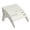 White 1 piece, variant on Garvee Folding Adirondack Ottoman - HDPE Plastic Outdoor Footrest - Weather-Resistant & Sturdy - Ideal for Patio, Deck, Backyard, Porch, Poolside, Lawn - Navy Blue, 1 Piece