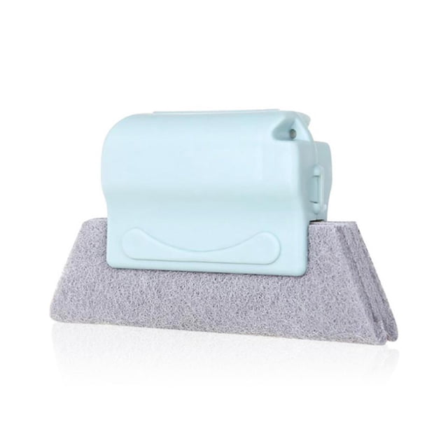 Naiovety Cepillo de limpieza de ranuras con mango, cepillos de mano portátiles para alféizar, para persiana de puerta corredera, teclado de aire Suministros de limpieza para el hogar Naiovety HA028479-00
