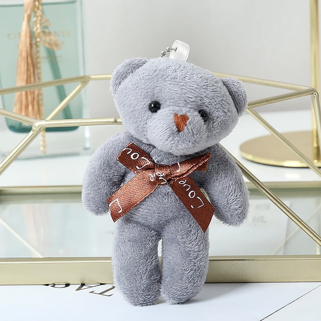 Muñeco de Oso de Peluche Jadeshay con Pajarita