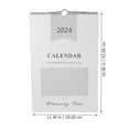 thumbnail image 2 of PENIKOKO 1Pcs Daily Wall Calendar Simple Style For Home Use 17x11in, 2 of 8