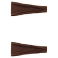 thumbnail image 1 of Wweixi Elastic Hair Bands For Comfort And High Elasticity Sweat Absorption 20dark coffee 1 2Set, 1 of 6