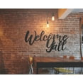 thumbnail image 2 of Welcome Y'all - Metal Wall Art, 2 of 3