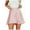 Pink, variant on Summer Skirt Saving! Jerdar Women's Casual Solid High Waist Satin Lace-up Short Skirt Pink M