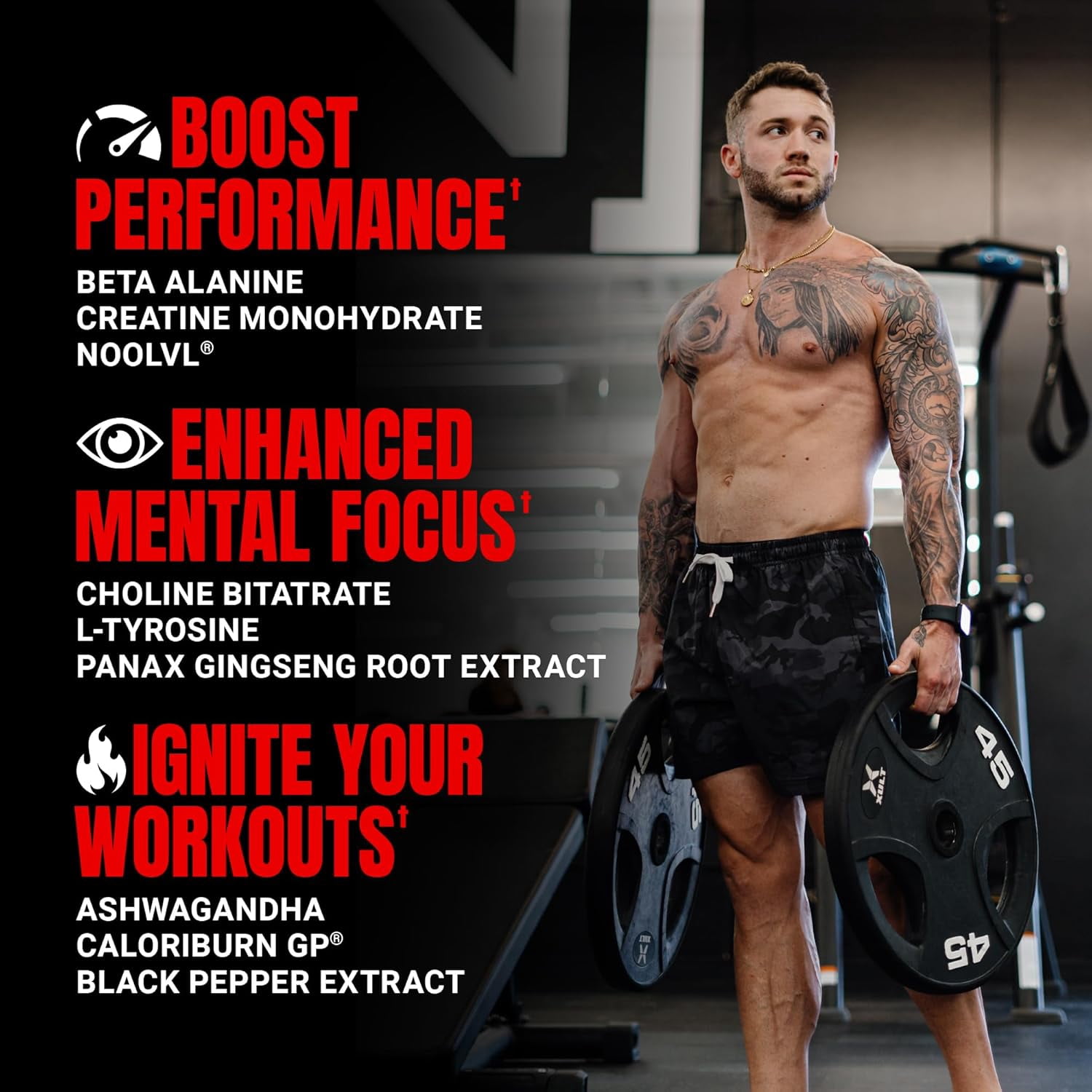PROSUPPS Dr. Jekyll Signature Pre Workout Powder with Creatine (Blueberry Lemonade, 30 Servings)