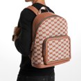 thumbnail image 4 of Michael Kors Men's Cooper Logo Jacquard Large Commuter Backpack (Luggage), 4 of 4