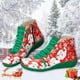 thumbnail image 1 of Fiudx Botas Planas Informales con Cordones y Cremallera Lateral para Mujer, Zapatos de Punta Redonda, Botas, 1 of 6