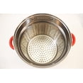thumbnail image 3 of Cocedor de pasta EXCELSTEEL 12 L de acero inoxidable con tapa de vidrio, 3 of 5