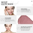 thumbnail image 3 of Bayfree Mulit Glow Balm Cream Blush for Cheeks Blush Balm Face Makeup 0.63 Oz (Pink Camellia), 3 of 8