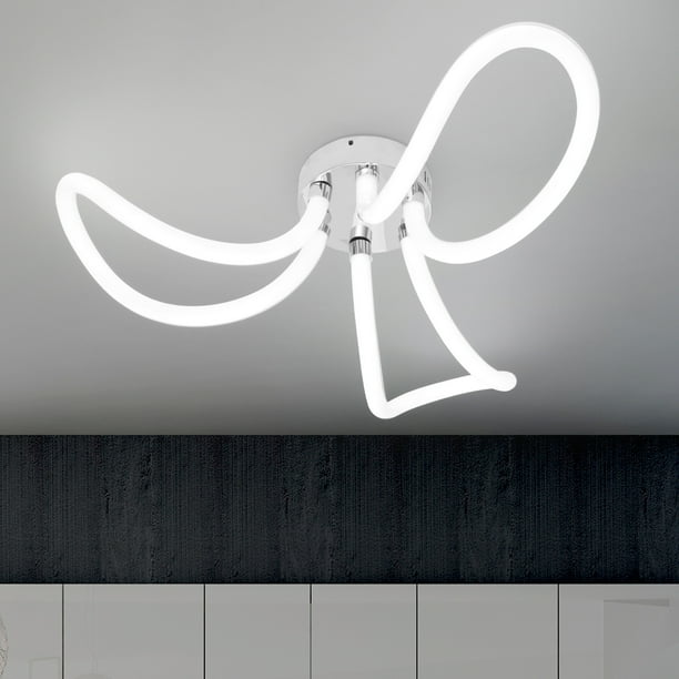 Lámpara De Araña De Luz De Techo De Acrílico De Alto Brillo, Diseño Moderno Para Sala De Estar, Dormitorio, Cocina Advancent HA027359-02