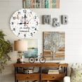 thumbnail image 5 of Inspirational Wall Clock Find Joy Every Moment Colorful Decor 10-Inch Silent Wooden Wall Clock, Battery Operated (AA Batteries Not Included), Artistic Home Decor, 5 of 8