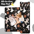 thumbnail image 4 of Halloween Ghosts Pumpkins and Stars Toddler Nap Mats for Kids Preschool,60"x20" Sleeping Mat Bag or Kids,Toddler Sleeping Bag,Toddler Nap Mat or Daycare, 4 of 6