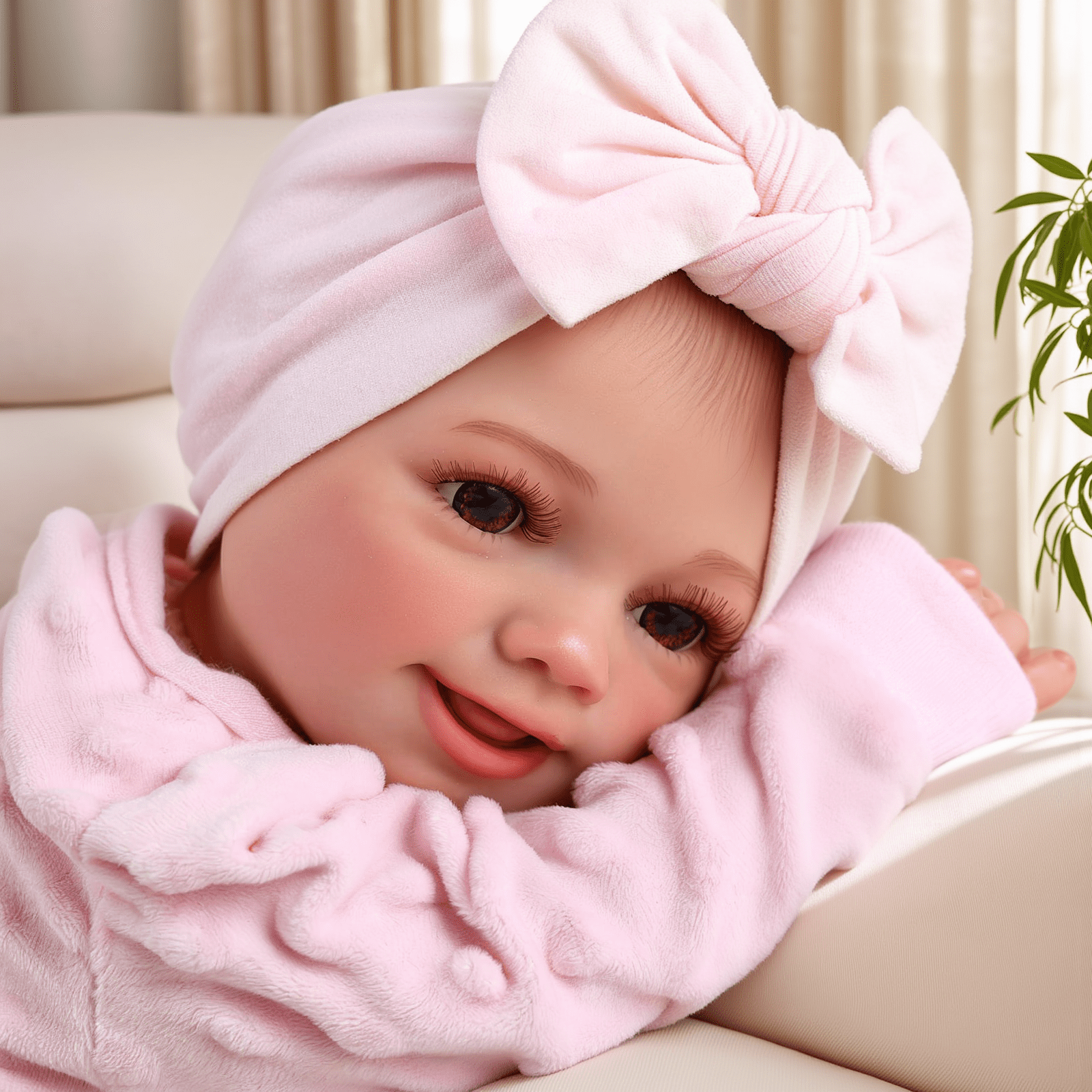 RSG Lifelike Reborn Baby Dolls 17 inch baby doll with Soft Cloth Body Real Life Baby Dolls with Gift Box for Kids Age 3+