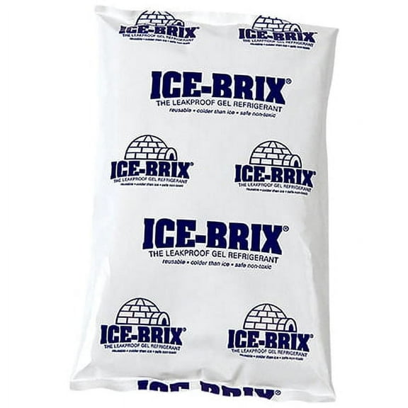 6 x 4 x 3/4" - 8 oz. Ice-Brix? Cold Packs - 36 Packs