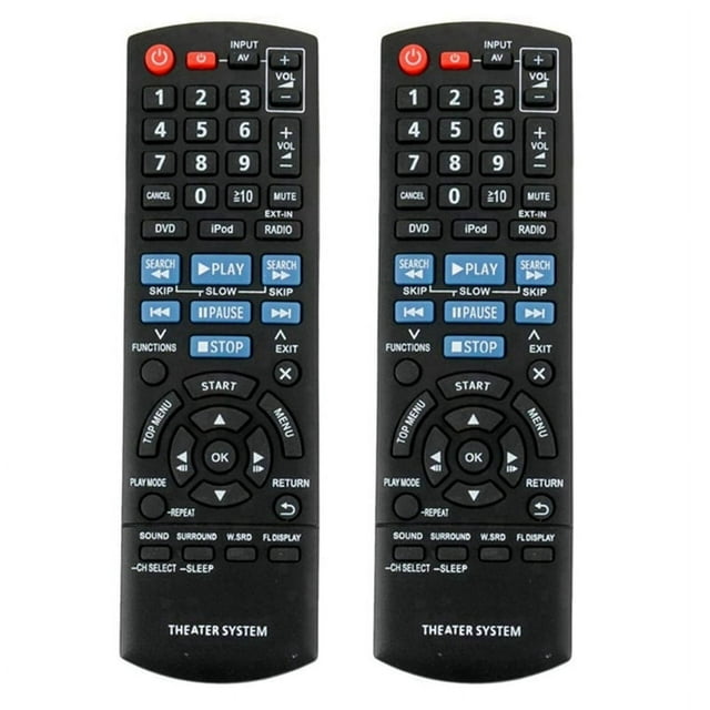 2X Control Remoto de Repuesto para Cine en Casa N2QAYB000623 SC-PT760 SA-PT940 Fernbedienung