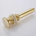 thumbnail image 1 of Modern Pop-Up Sink Drain - Click-Clack Brass Valve - Universal Fit for Basin - Polished Overflow-Free Siphon - Compatible with Most Brands, 1 of 5