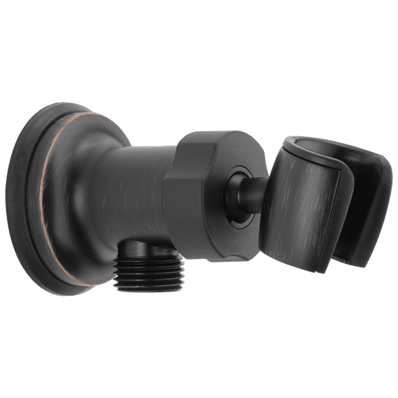 Delta Adjustable Wall Mount Elbow in Venetian Bronze U4985-RB-PK