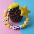 thumbnail image 6 of Cheers.US Koala Star Beads Pacifier Clip Boy and BPA Free Silicone Baby Teether, 6 of 6