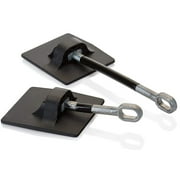 Computer Security Products Refrigerator Lock Fridge Freezer Security Alloy Steel Black