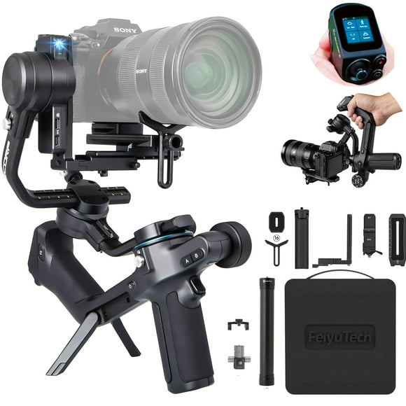 Kit estabilizador de cardán FeiyuTech SCORP 2 para DSLR/sin espejo