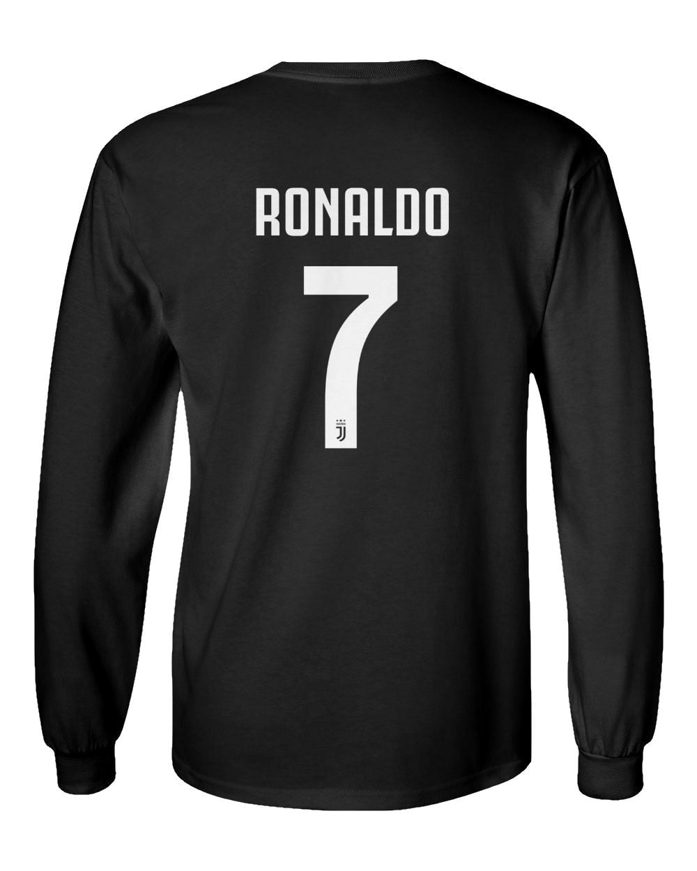 Long Sleeve Ronaldo Black Jersey CR7 Cristiano Ronaldo Juventus
