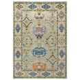 thumbnail image 4 of Alora Decor Muse 6' x 9' Gray/Ivory/Gray/Purple/Orange/Blue Hand Knotted Rug, 4 of 5