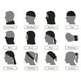 thumbnail image 6 of GOGO Black Bandana Balaclava Seamless Face Scarf Protection for Dust Outdoors-Black, 6 of 8