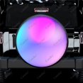 thumbnail image 1 of Colour Grunge Texture Print Spare Tire Cover Waterproof Tire Wheel Protector for Car Truck SUV Camper Trailer Rv 14"-17", 1 of 5