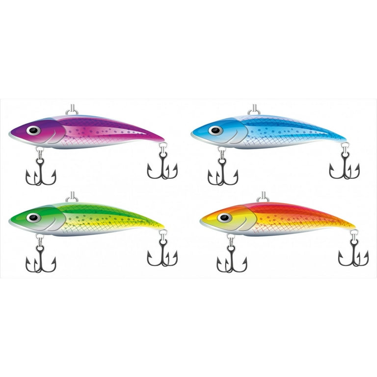 Fishing Piggy Bank, Composition of Fishing Lures in Trout Shape