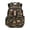 Camouflage Horse Print, variant on Chririnla Multiple Pockets Schoolbag for Back to School Daily Use, Polyester Waterproof Primary Students School Bookbag, Fire Wolf Design