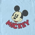 thumbnail image 2 of Men's Mickey & Friends Retro Mice Name Graphic Tee Light Blue 3X Large, 2 of 4
