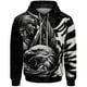 thumbnail image 3 of Ropa de otoño para hombre, sudadera con capucha con estampado de águila genial, ropa Y2k, jersey informal para hombre, sudadera con capucha holgada y elegante, sudaderas para hombre, 3 of 4