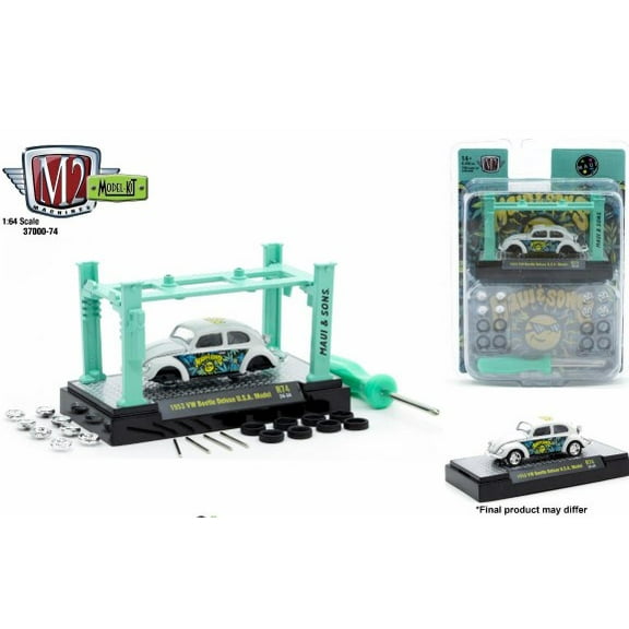M2 Machines 1:64 Model Kit Release 74 1953 Vw Beetle Deluxe