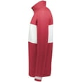 thumbnail image 3 of Holloway Sportswear XL All-American Pullover Scarlet Heather/White 229565, 3 of 5