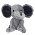 thumbnail image 2 of Elephant Plush Toy Multipurpose Cute Safe Comfortable Soft Fluffy Stuffed Animal Toy for Kids Home Decor Grey, 2 of 5
