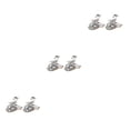 thumbnail image 1 of ZLight Knitting Ring Animal Jewelry Gifts Opening Rings Guide Crocheting DIY Daily Sewing Supplies Wedding Using Silver NJ135 3Set, 1 of 6