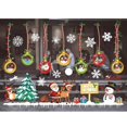thumbnail image 1 of ChristmasSantaClausDecalsDoorWindowGlassStickerHomeShopWinterHolidayXmasPartyDecoration, 1 of 1