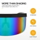 thumbnail image 4 of Máscara de media cara Gafas de protección solar Gafas de sol de espejo grande Gafas de sol de media Eccomum 03, 4 of 7