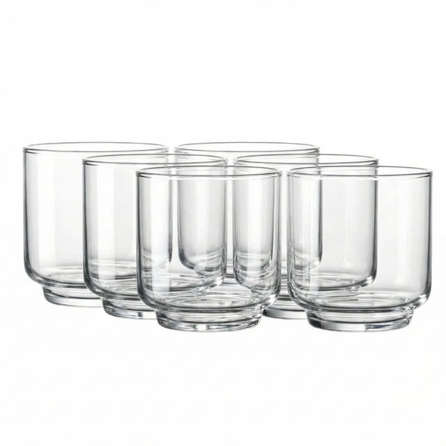 Vaso Alegro de Vidrio 280 ml 6 Piezas