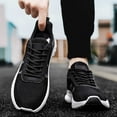 thumbnail image 6 of Mens Shoes,Breathable Mesh Running Shoes Lightweight Athletic Walking Sneakers Comfortable Casual Gym Fitness Training Shoe,Shoes for Men,Black,10, 6 of 9