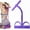 Purple, variant on 21 Fitness Resistance Bands, 4 Tube Pedal Ankle Puller for Home Workouts, Multi-Functional Sit-Up & Waist Twisting Fitness Tool, Resistance Bands with Handles for Arm & Leg Training