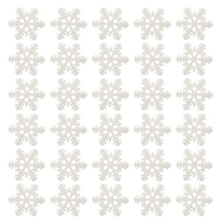 

50pcs Resin Christmas Snowflakes DIY Accessories Exquisite Jewelry Accessories