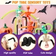 thumbnail image 3 of Esqueleto de Halloween Joyin de Fidget Toys que brilla en la oscuridad, 6 unidades, 3 of 7