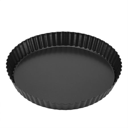 WALFRONT Removable Tart Pan, Loose Bottom Pan,9 Inch Non-stick Pizza