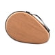 thumbnail image 5 of Estuche portátil impermeable para raquetas de tenis de mesa con cremallera, resistente, ligero y Marrón, 5 of 9