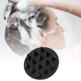 thumbnail image 2 of Unique Bargains 1 Set Durable Hair Shampoo Brush for Head Massage 3.15"x3.15" Black, 2 of 6