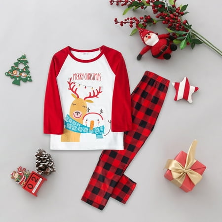 

Family Pajamas Christmas Pajamas Decorative Pajamas Set With Various Patterns