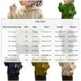 thumbnail image 3 of UQJfacai Girls Cardigan Sweater Long Sleeve Chunky Cable Knit Cardigans Fall Sweater Winter Button Down Hooded Outerwear 2-12 Years, 3 of 7
