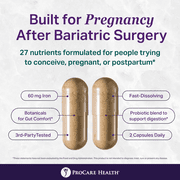 ProCare Health Bariatric Multivitamin Capsule + Prenatal Size: 30-Day Supply